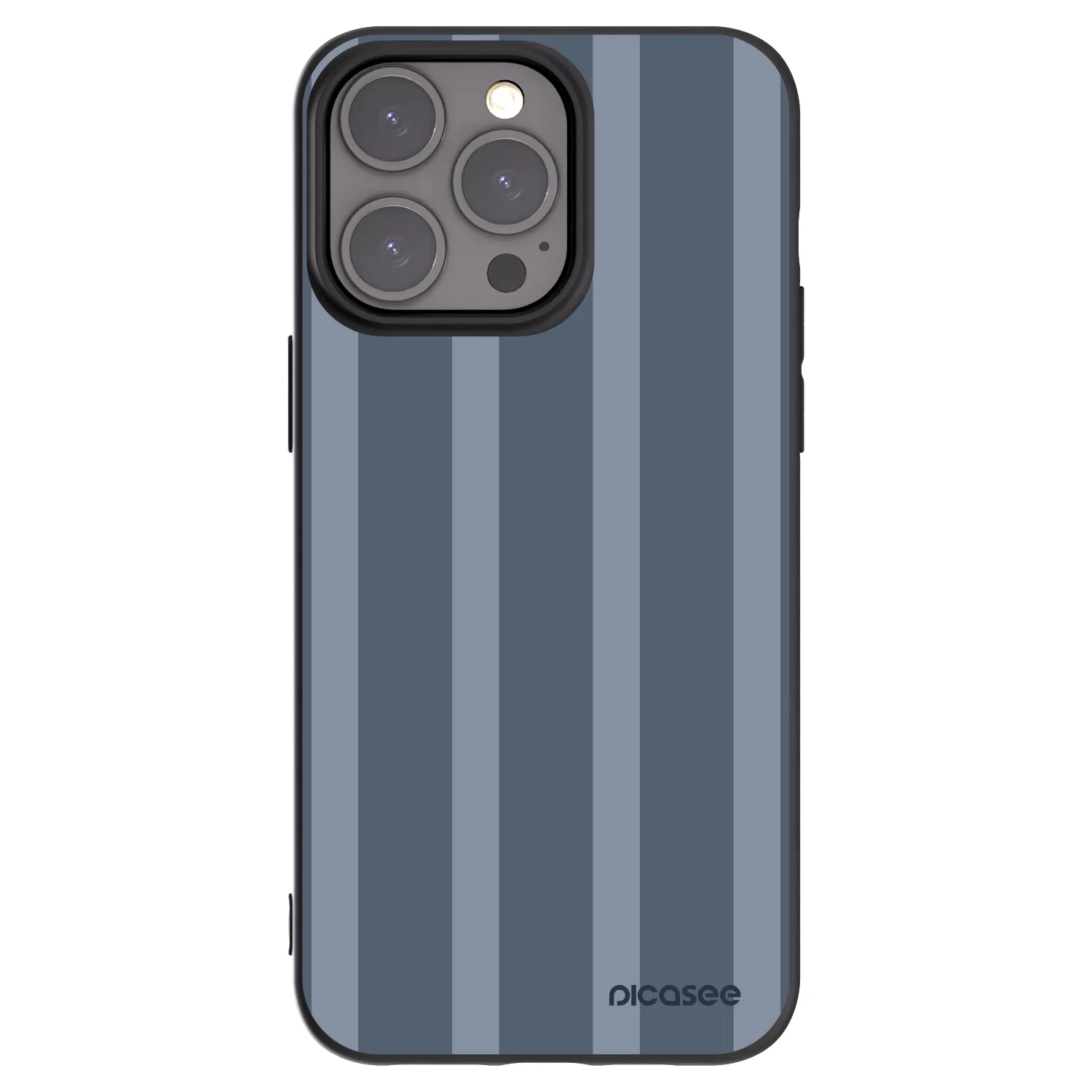 Picasee silikonski črni ovitek za Apple iPhone 15 Pro Max - Midnight lounge