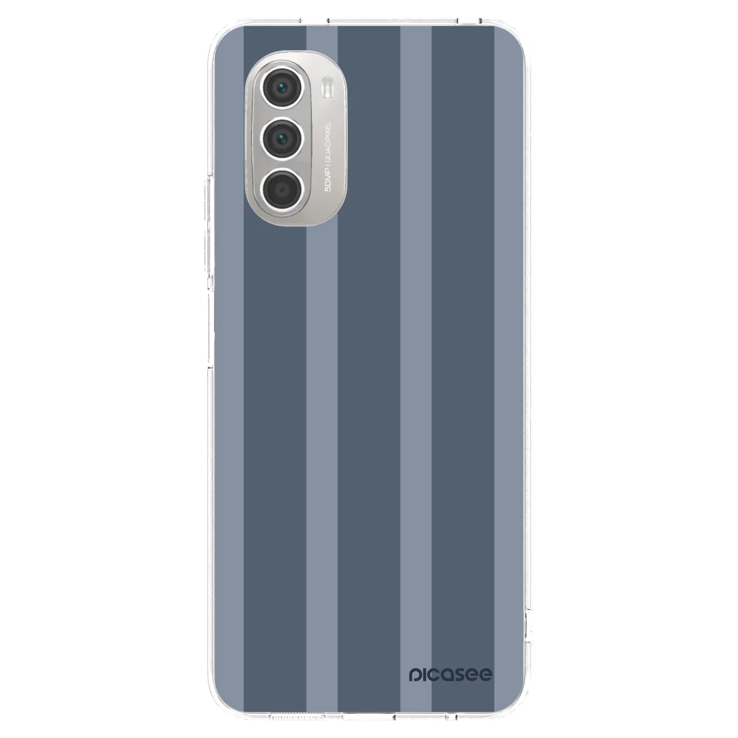 Picasee silikonski prozorni ovitek za Motorola Moto G51 - Midnight lounge