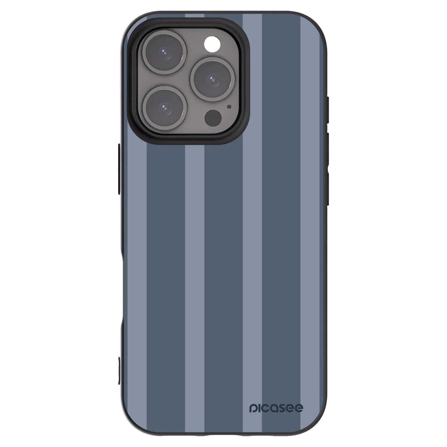 Picasee silikonski črni ovitek za Apple iPhone 16 Pro - Midnight lounge