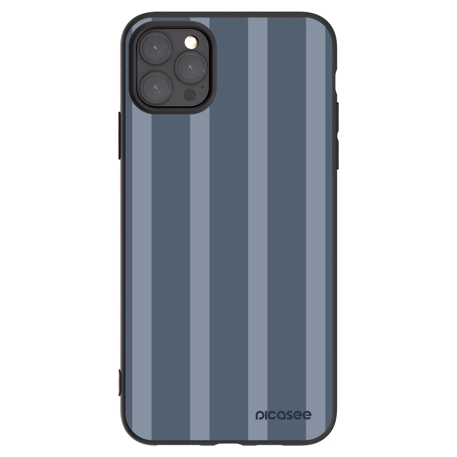 Silikonski črni ovitek za Apple iPhone 11 Pro Max - Midnight lounge