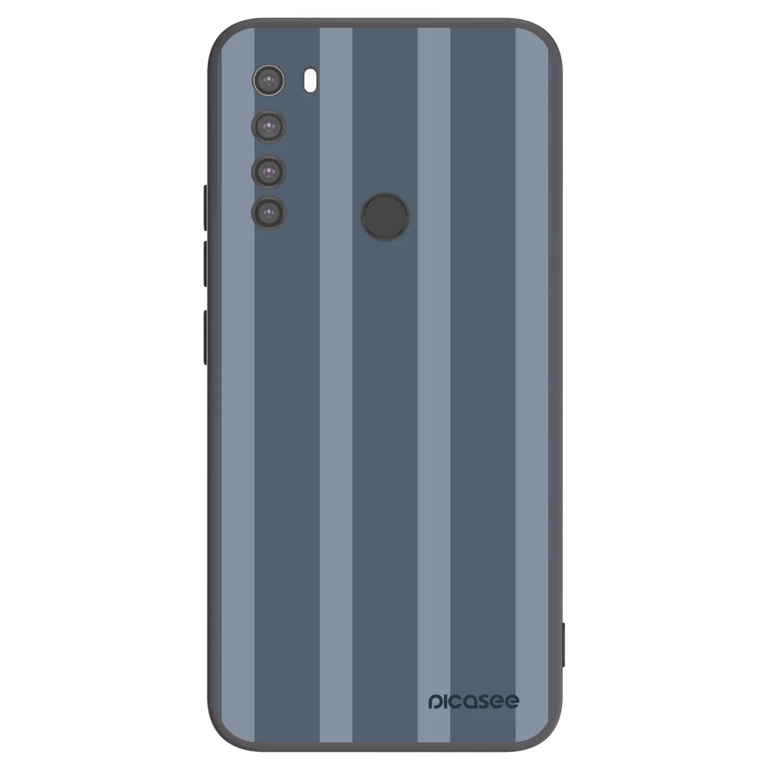 Picasee silikonski črni ovitek za Xiaomi Redmi Note 8 - Midnight lounge