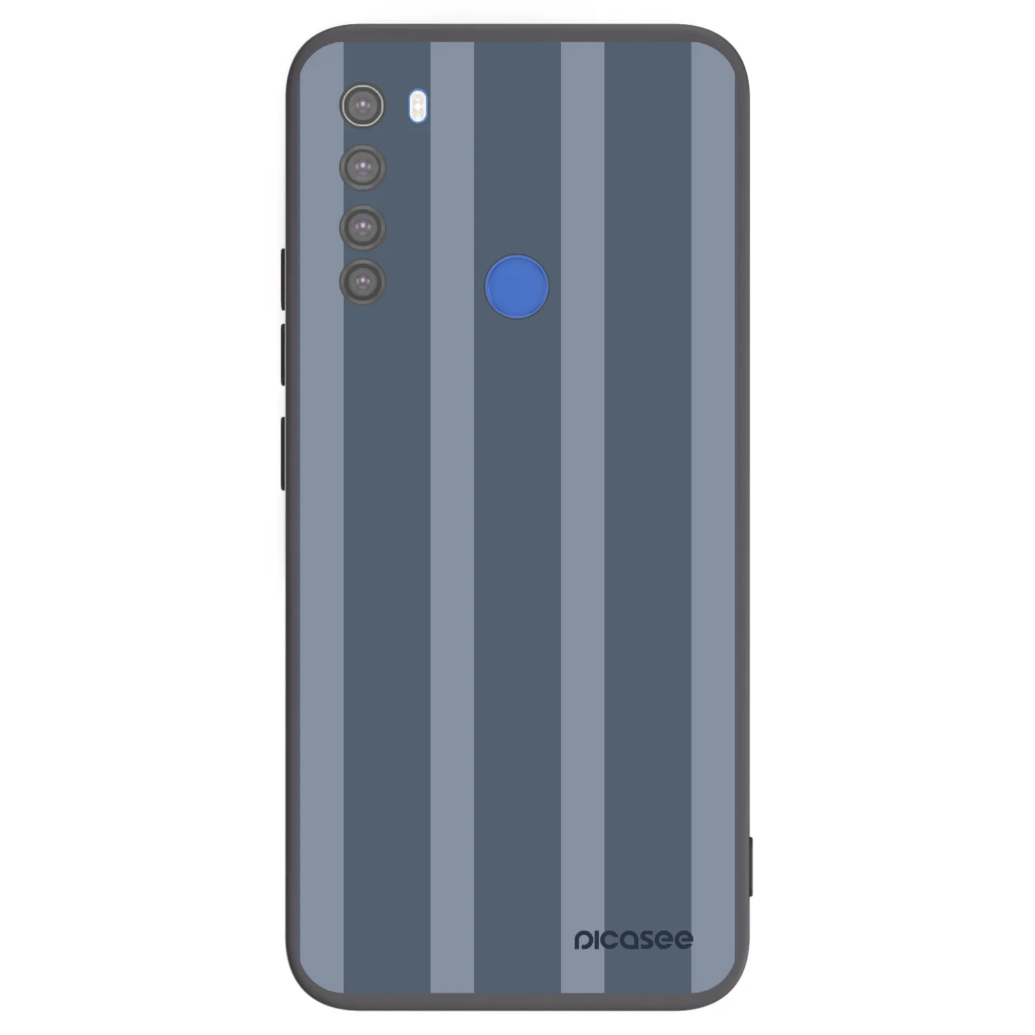 Picasee silikonski črni ovitek za Xiaomi Redmi Note 8T - Midnight lounge