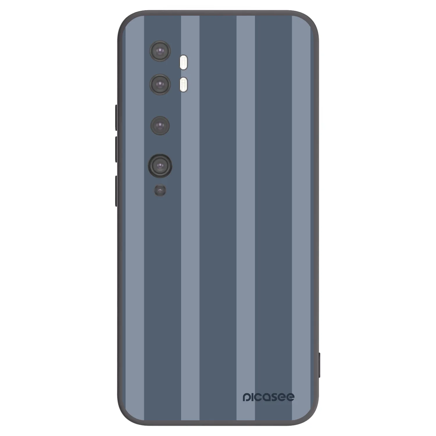 Picasee silikonski črni ovitek za Xiaomi Mi Note 10 (Pro) - Midnight lounge