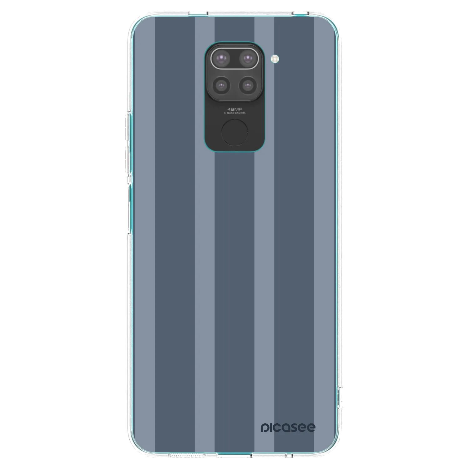 Picasee silikonski črni ovitek za Xiaomi Redmi Note 9 - Midnight lounge