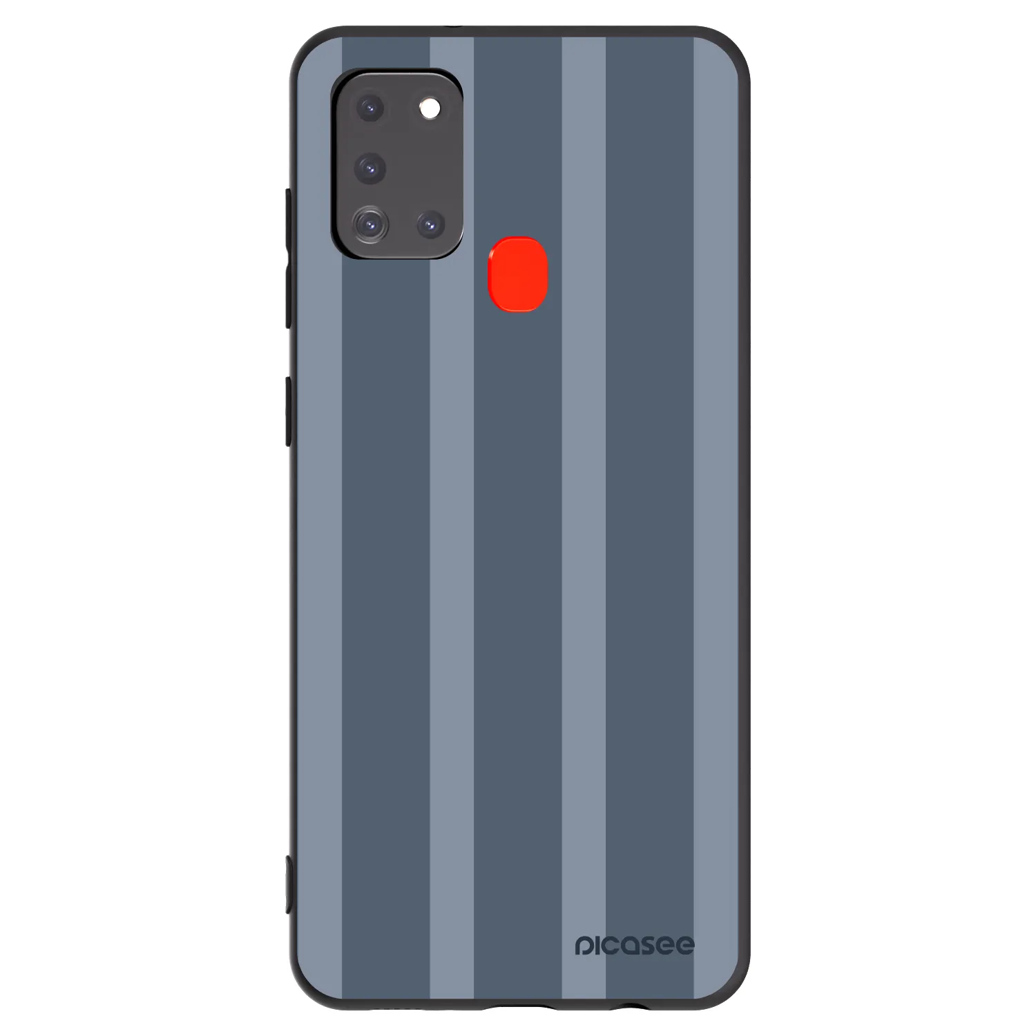 Picasee silikonski črni ovitek za Samsung Galaxy A21s - Midnight lounge