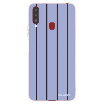 Picasee silikonski prozorni ovitek za Samsung Galaxy A20s - Poolside member