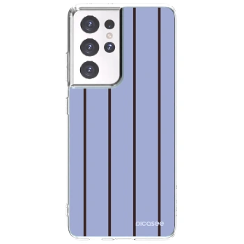 Picasee silikonski prozorni ovitek za Samsung Galaxy S21 Ultra 5G G998B - Poolside member