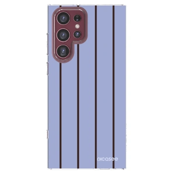 Picasee silikonski prozorni ovitek za Samsung Galaxy S22 Ultra 5G - Poolside member