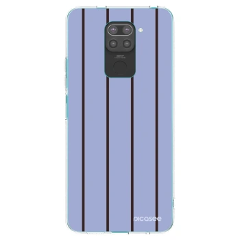 Picasee silikonski črni ovitek za Xiaomi Redmi Note 9 - Poolside member