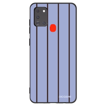 Picasee silikonski črni ovitek za Samsung Galaxy A21s - Poolside member