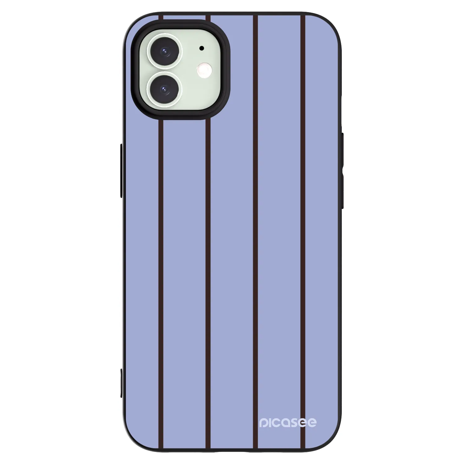 Picasee silikonski črni ovitek za Apple iPhone 12 - Poolside member