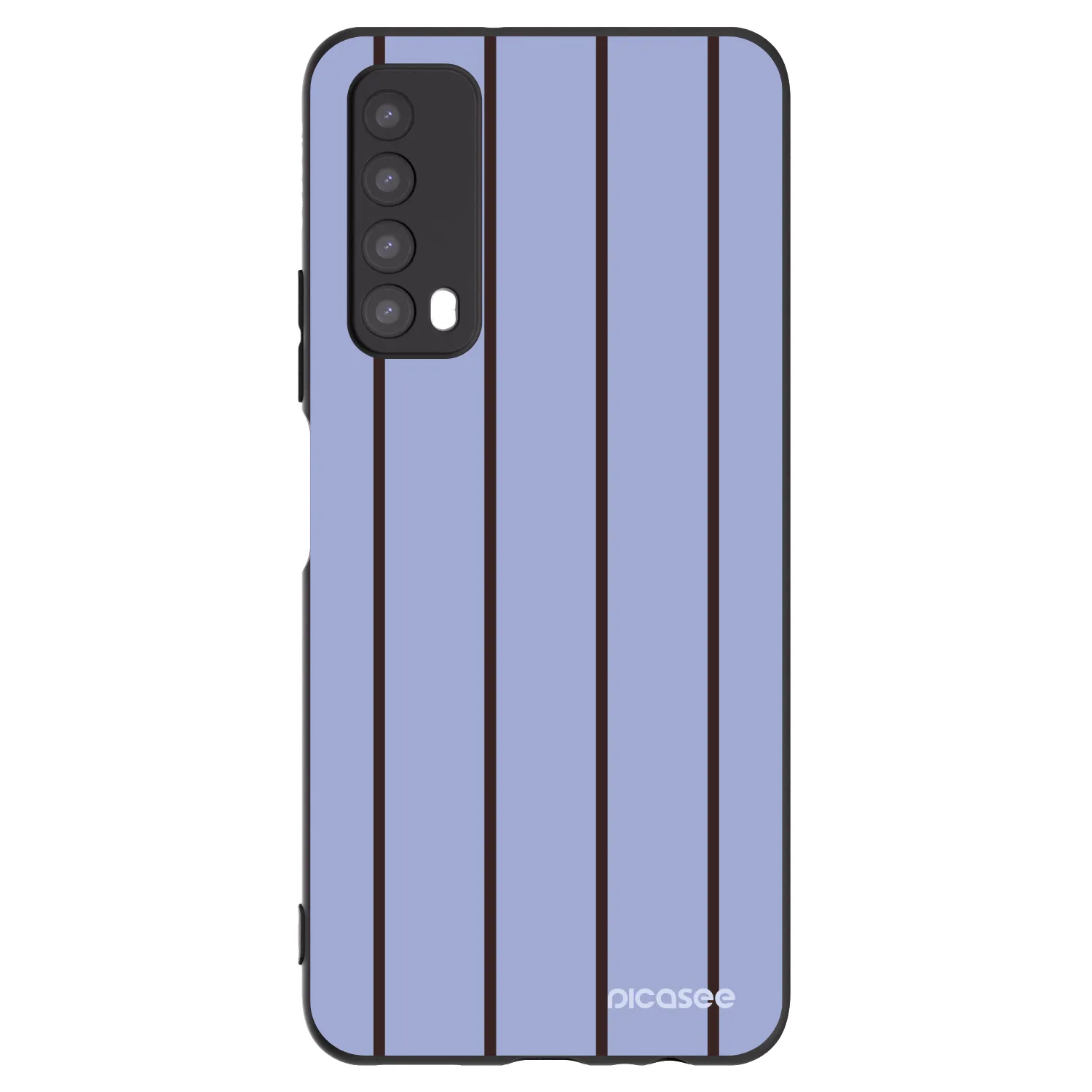Picasee silikonski črni ovitek za Huawei P Smart 2021 - Poolside member