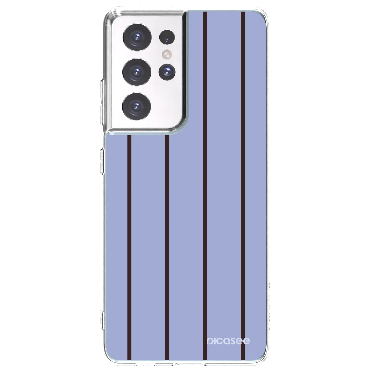 Picasee silikonski prozorni ovitek za Samsung Galaxy S21 Ultra 5G G998B - Poolside member