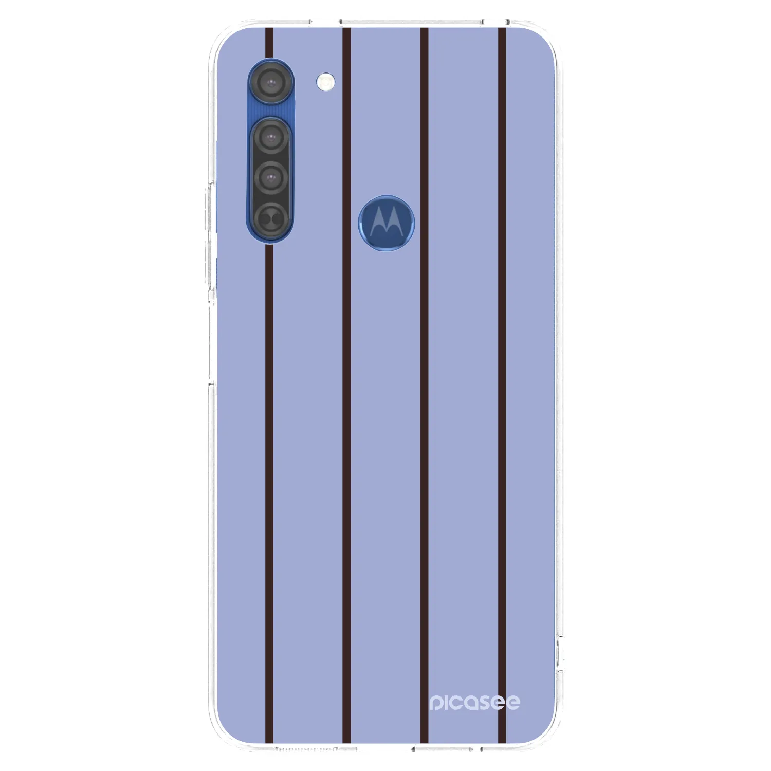 Picasee silikonski prozorni ovitek za Motorola Moto G8 - Poolside member