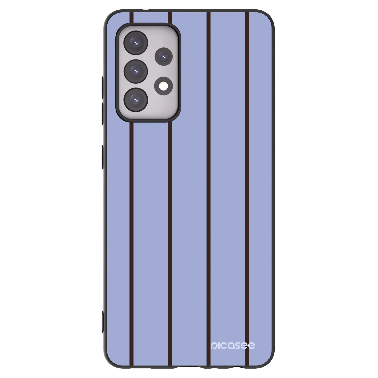 Picasee silikonski črni ovitek za Samsung Galaxy A52s 5G A528B - Poolside member