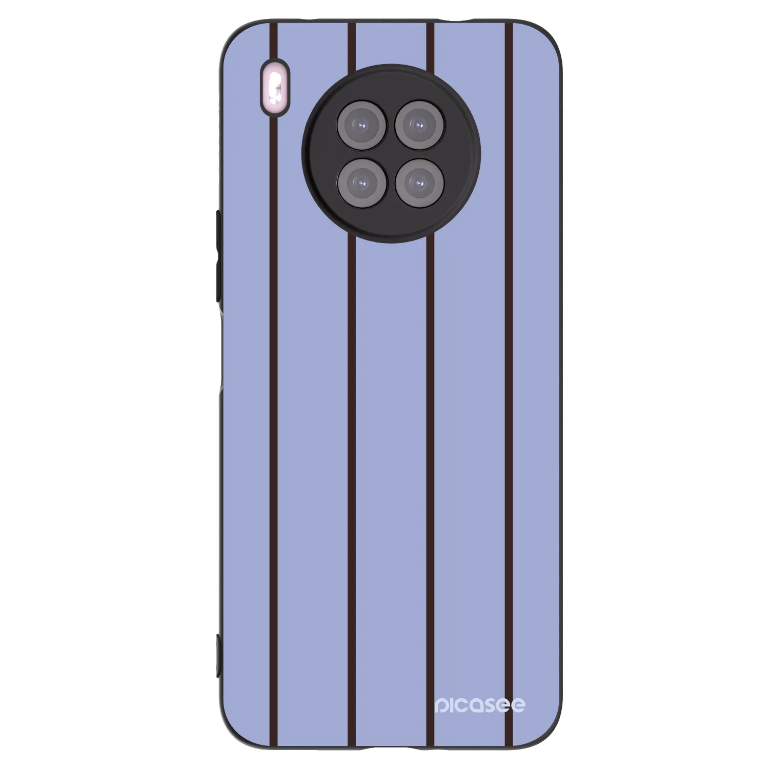 Picasee silikonski črni ovitek za Huawei Nova 8i - Poolside member