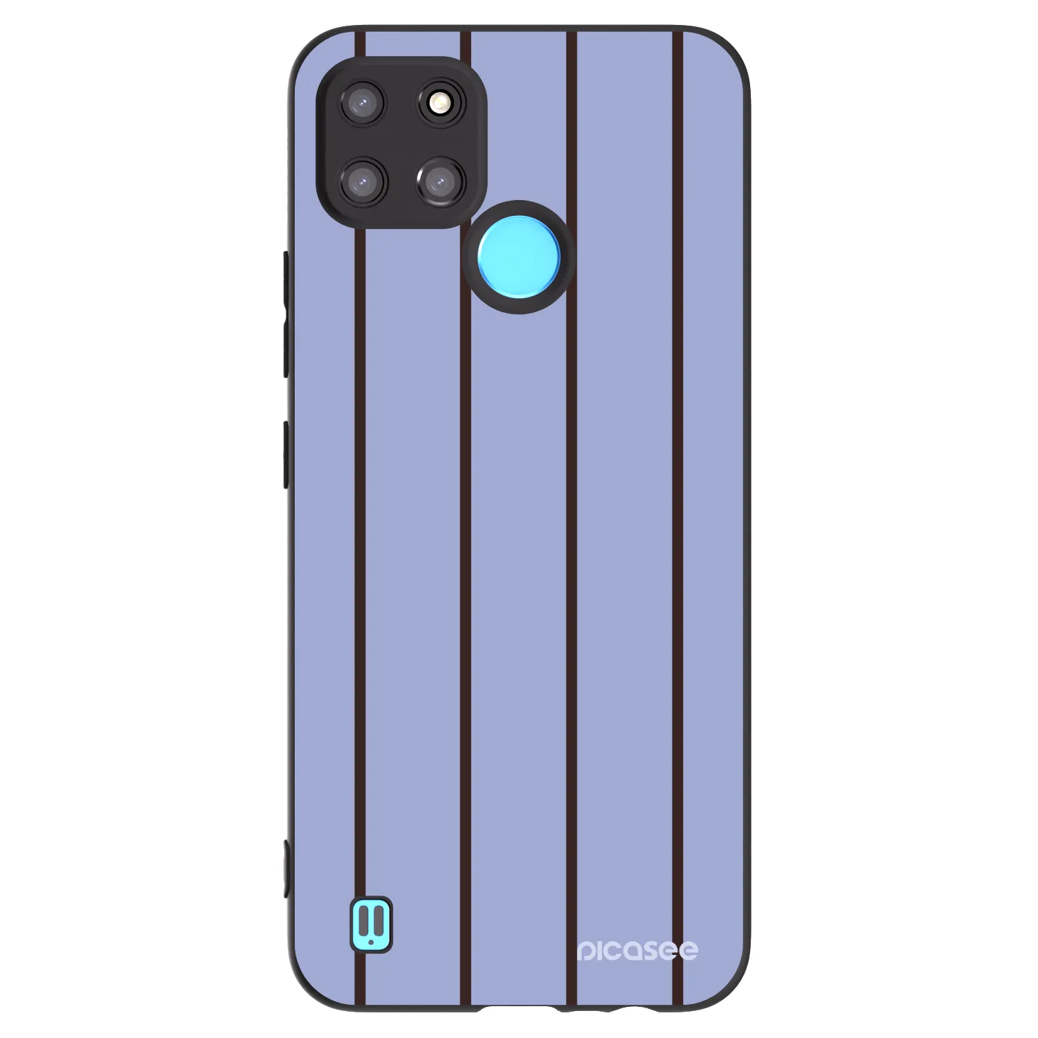 Picasee silikonski črni ovitek za Realme C21Y - Poolside member