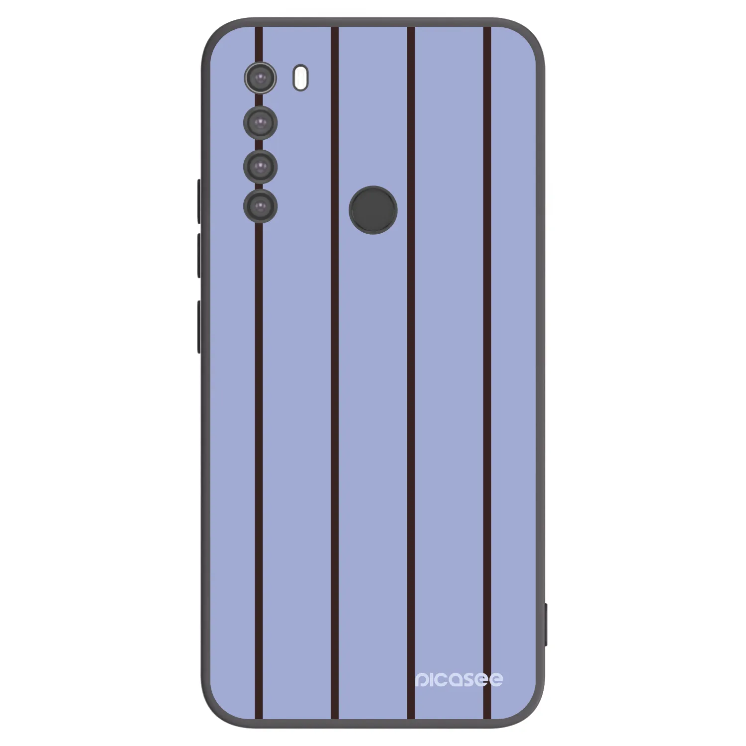 Picasee silikonski črni ovitek za Xiaomi Redmi Note 8 - Poolside member