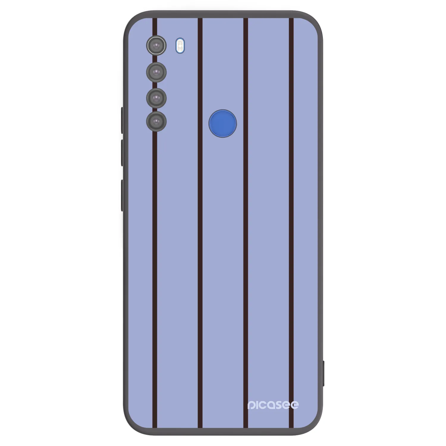 Picasee silikonski črni ovitek za Xiaomi Redmi Note 8T - Poolside member
