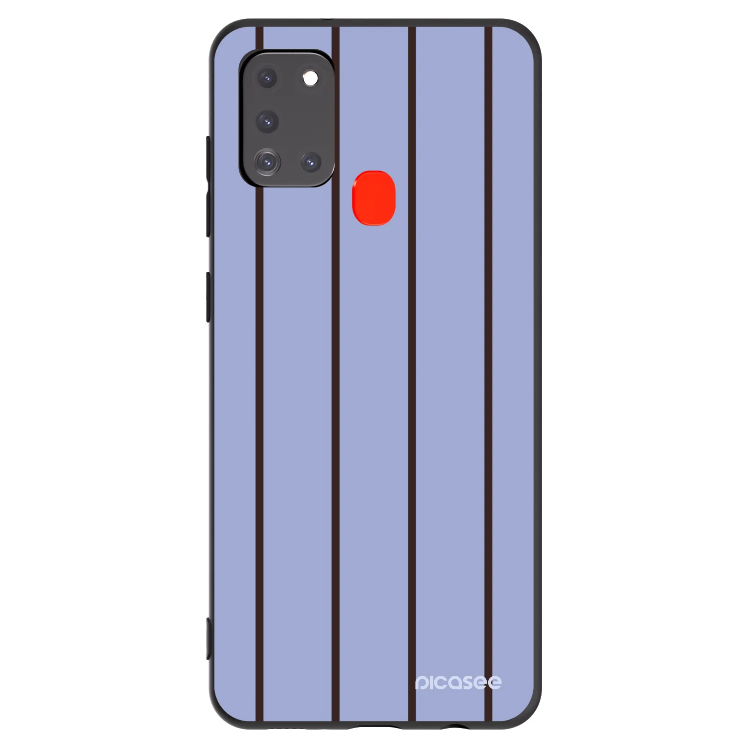 Picasee silikonski črni ovitek za Samsung Galaxy A21s - Poolside member
