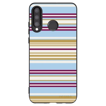 Picasee silikonski črni ovitek za Huawei P30 Lite - Souvenir
