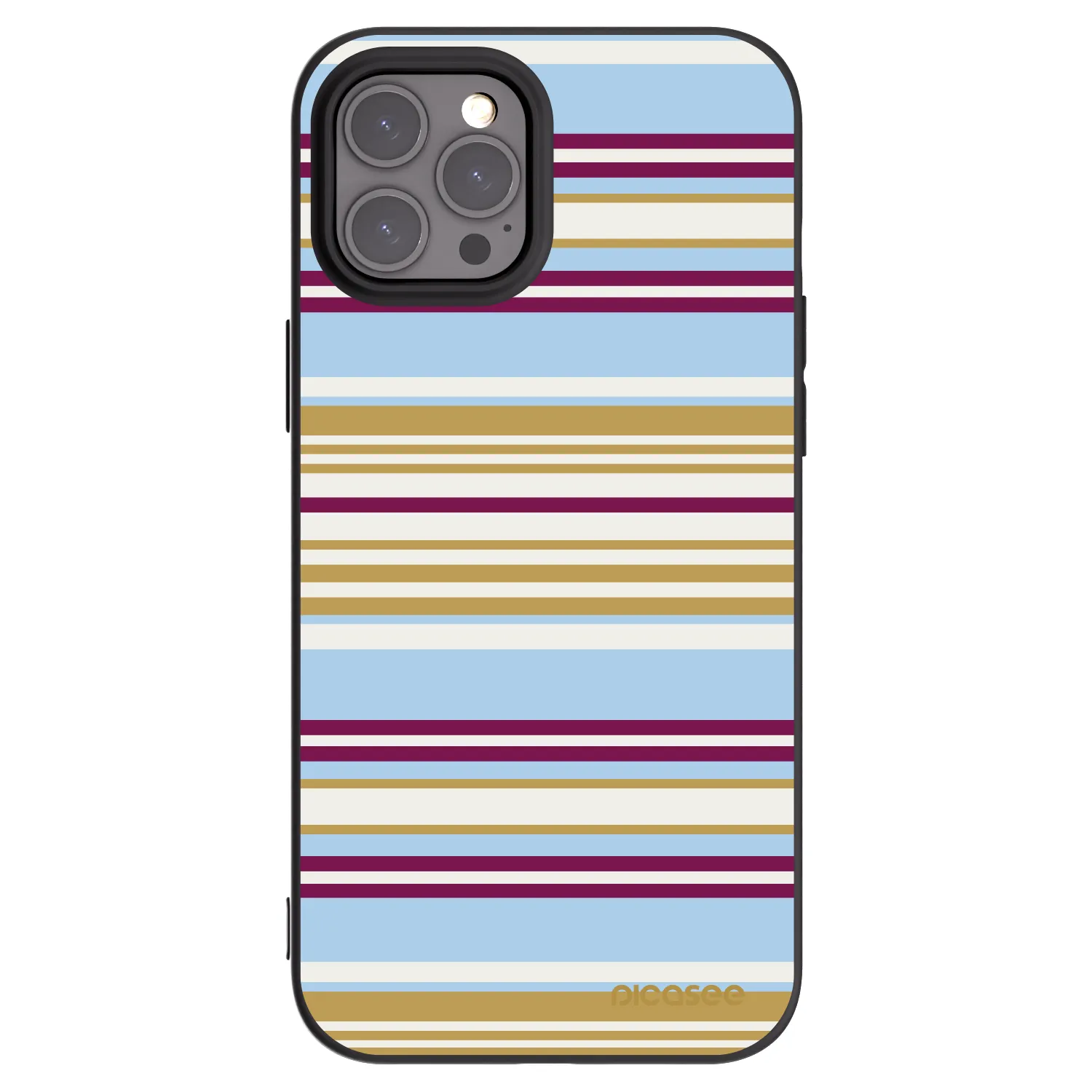 Picasee silikonski črni ovitek za Apple iPhone 12 Pro Max - Souvenir