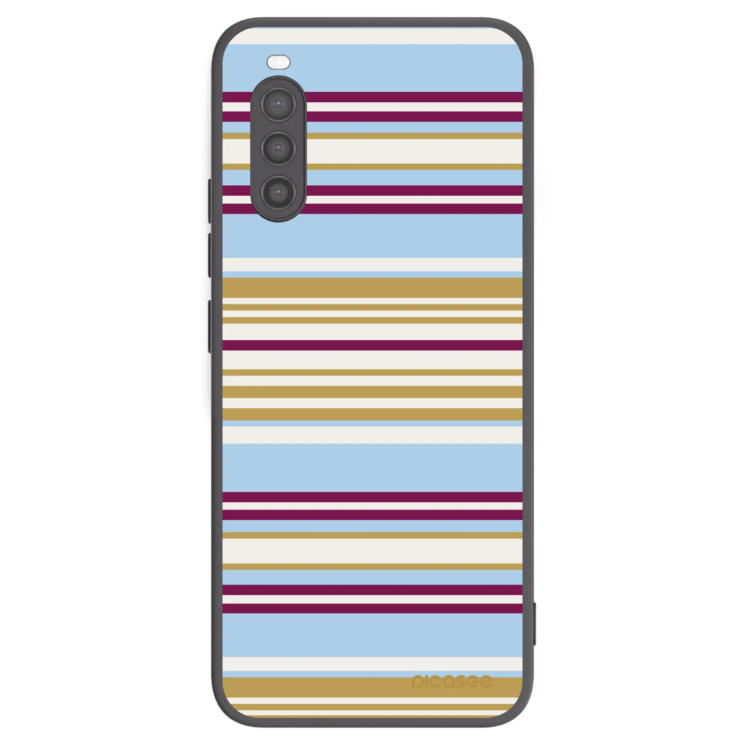 Picasee silikonski črni ovitek za Sony Xperia 10 II - Souvenir
