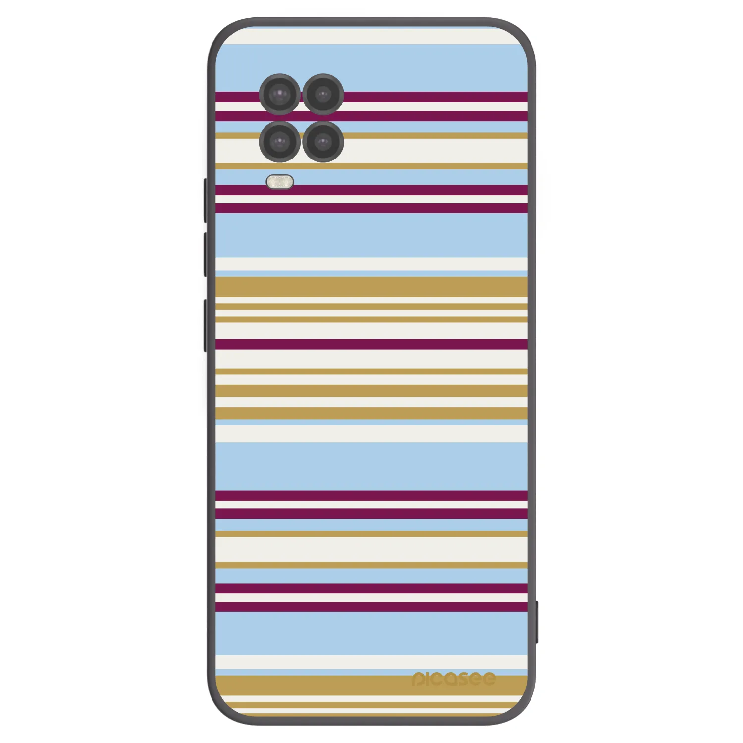 Picasee silikonski črni ovitek za Xiaomi Mi 10 Lite - Souvenir