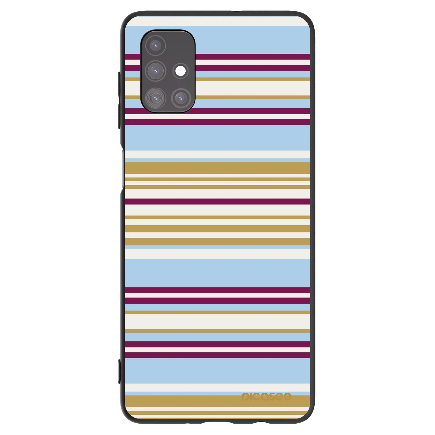 Picasee silikonski črni ovitek za Samsung Galaxy M51 M515F - Souvenir