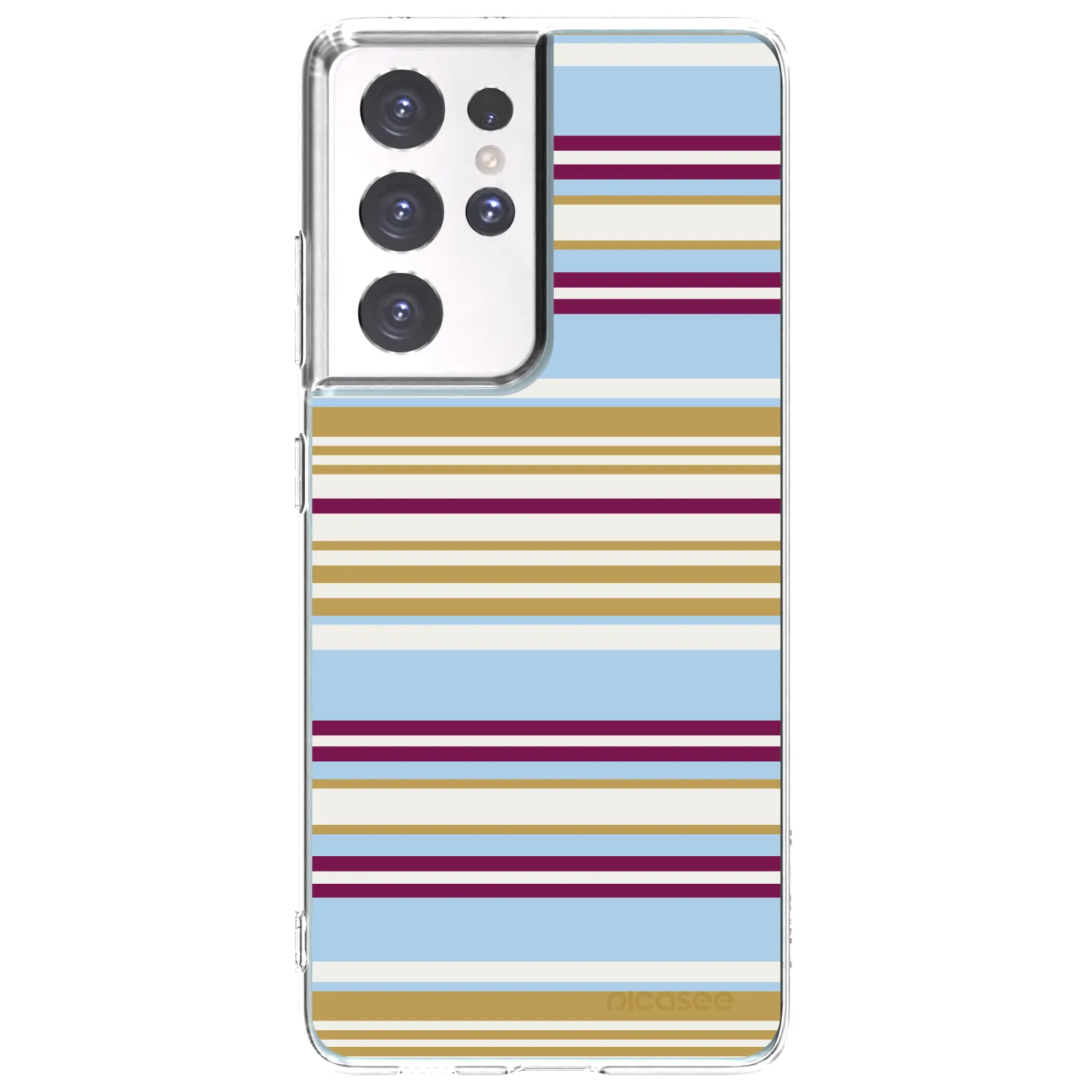 Picasee silikonski prozorni ovitek za Samsung Galaxy S21 Ultra 5G G998B - Souvenir