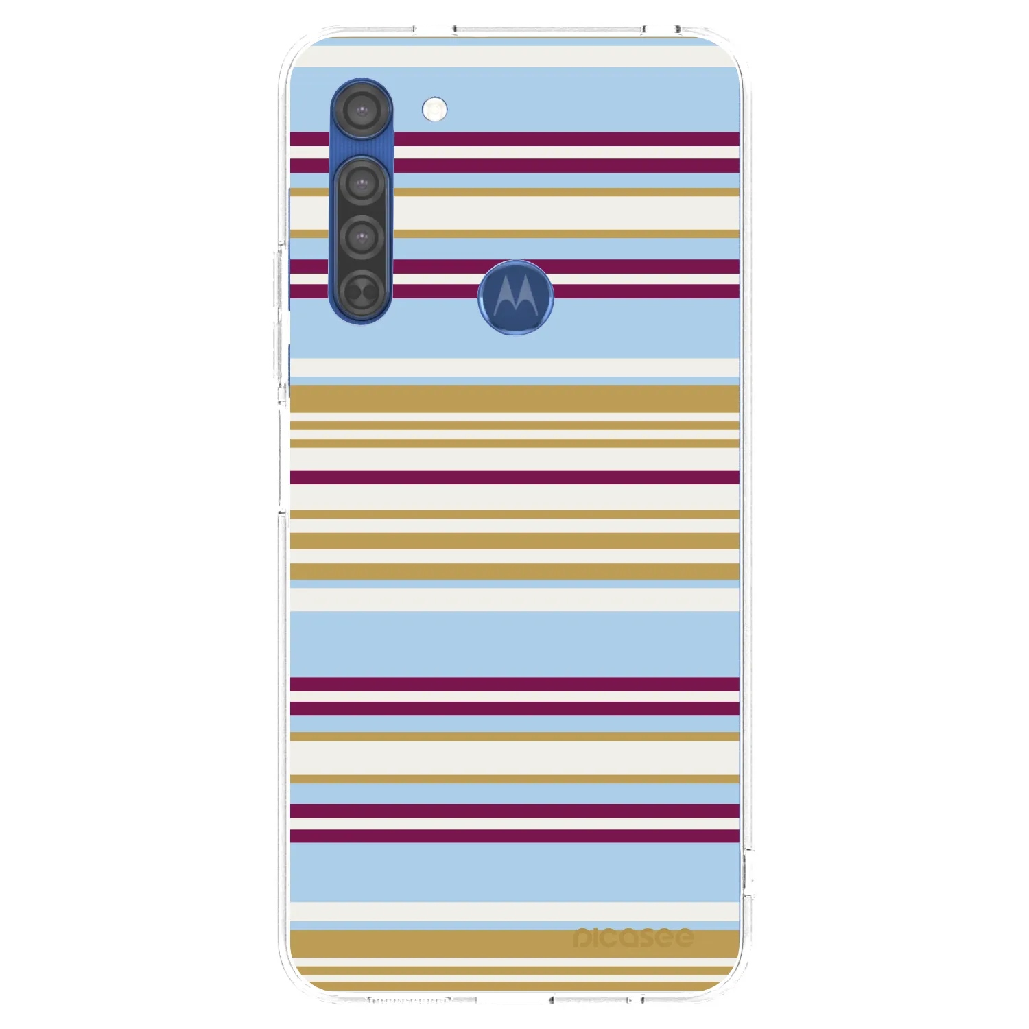 Picasee silikonski prozorni ovitek za Motorola Moto G8 - Souvenir