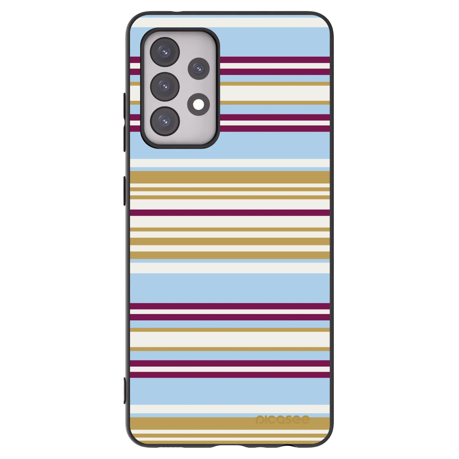 Picasee silikonski črni ovitek za Samsung Galaxy A52 5G A525F - Souvenir