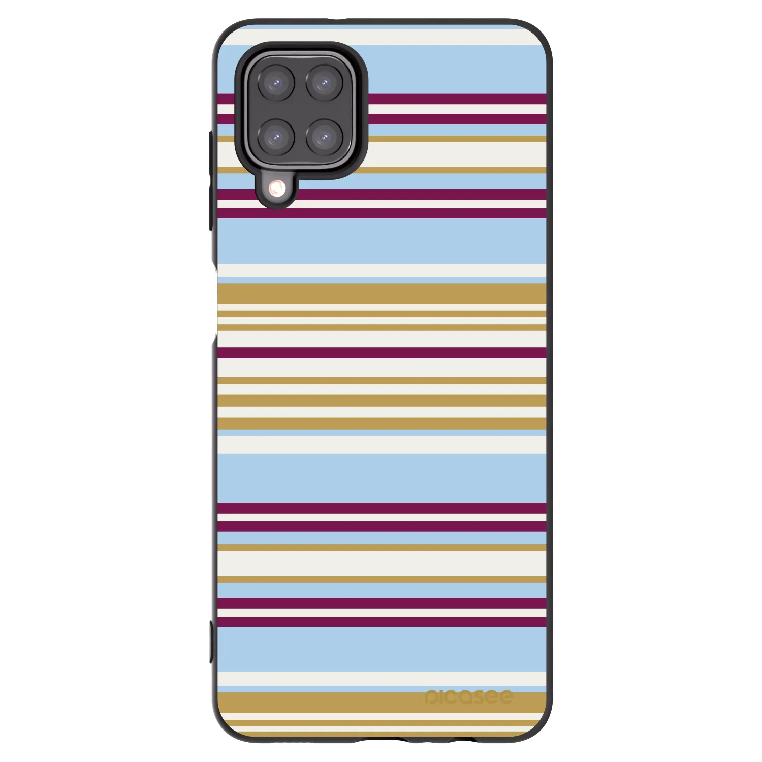 Picasee silikonski črni ovitek za Samsung Galaxy M12 M127F - Souvenir
