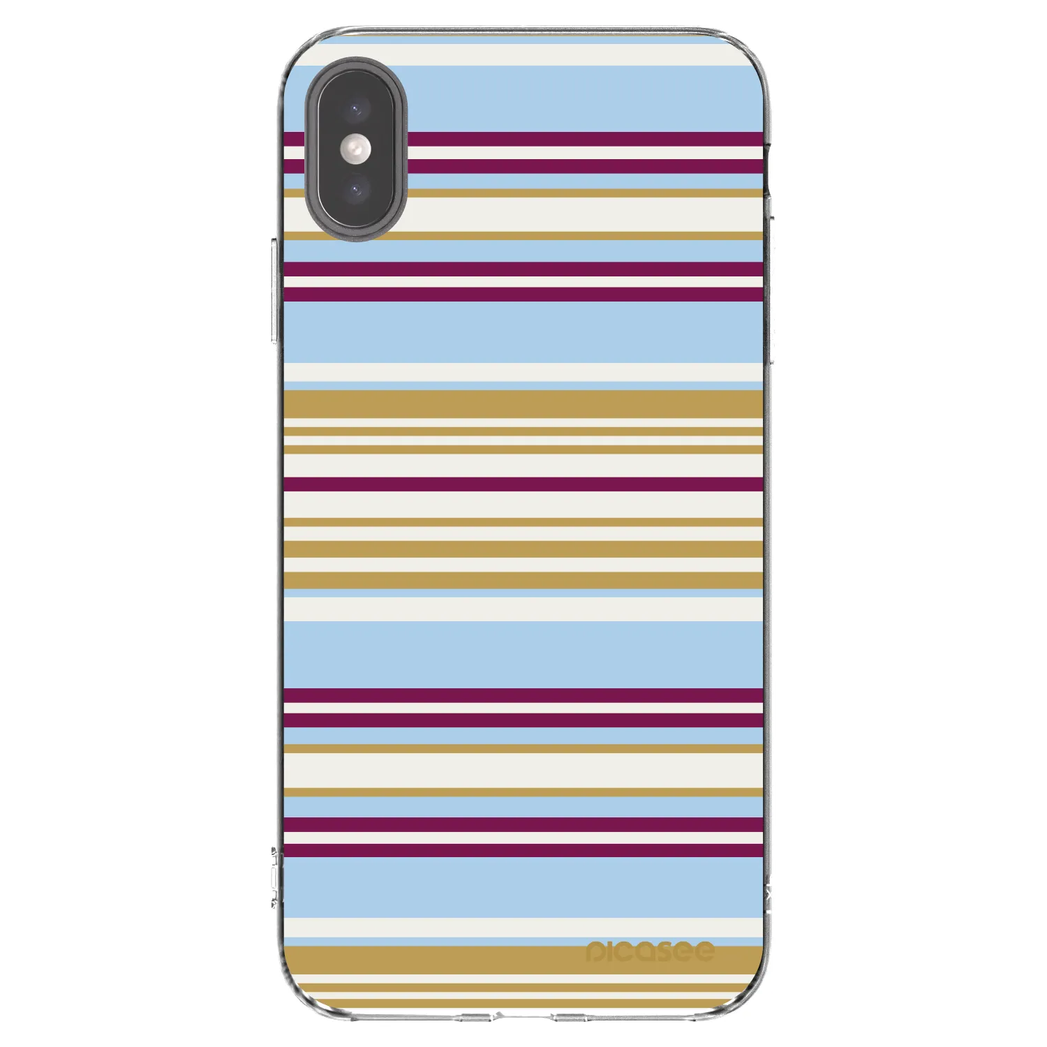 Picasee silikonski prozorni ovitek za Apple iPhone XS Max - Souvenir