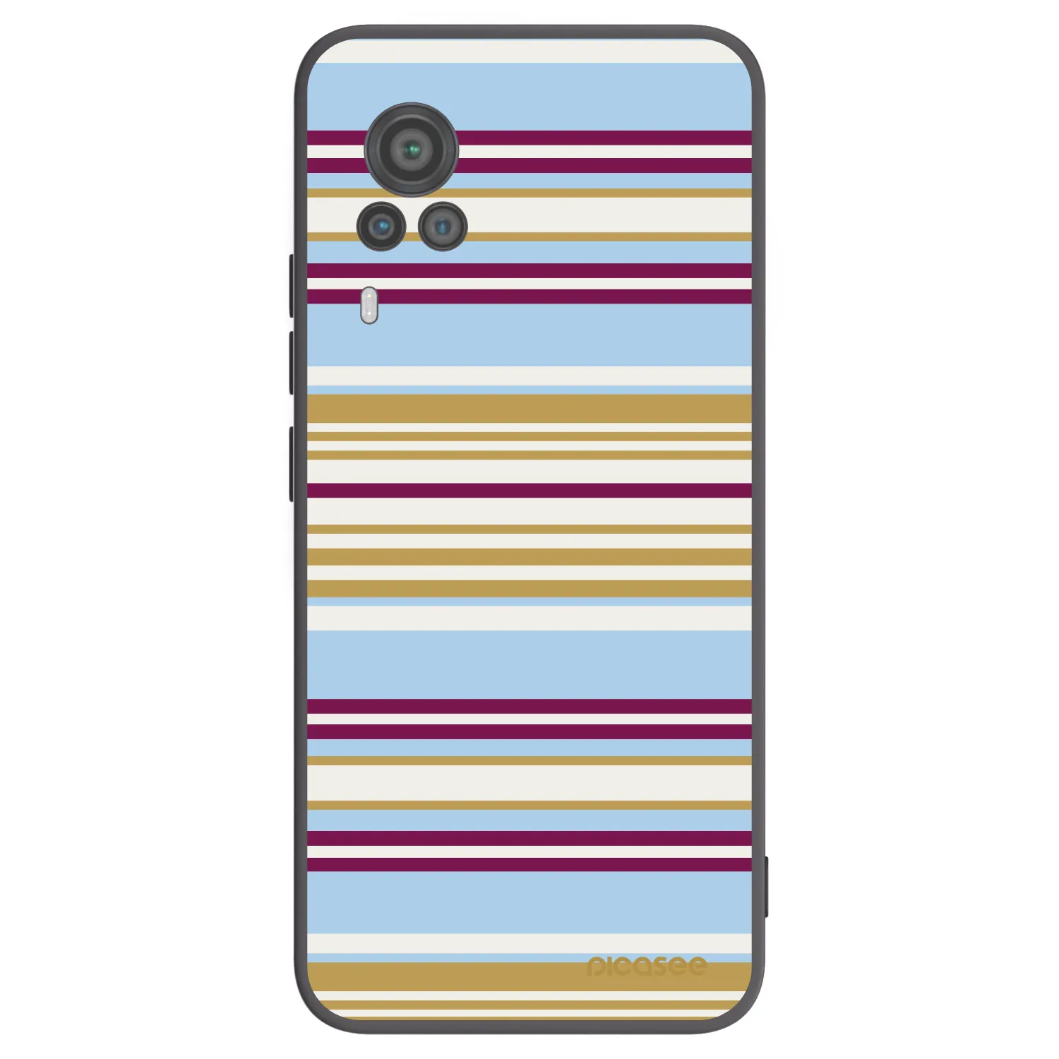 Picasee silikonski črni ovitek za Vivo X60 Pro 5G - Souvenir