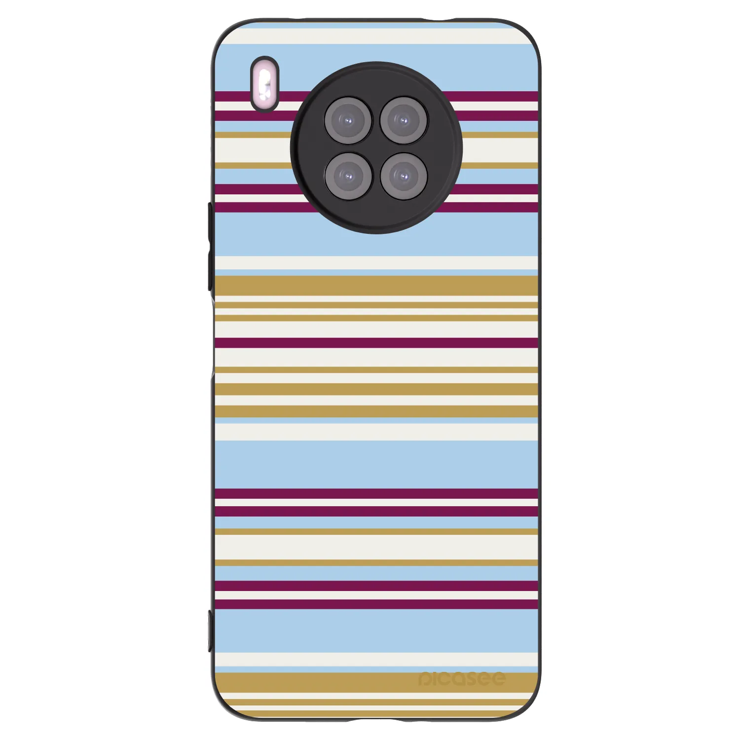 Picasee silikonski črni ovitek za Huawei Nova 8i - Souvenir