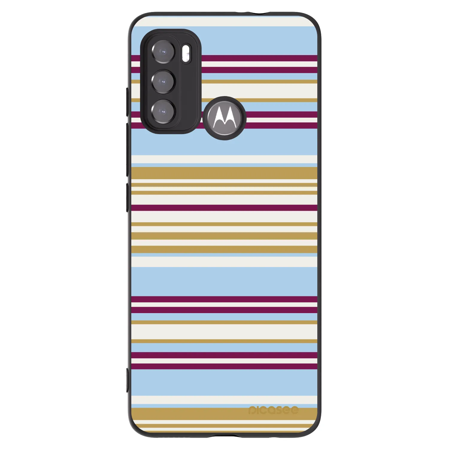 Picasee silikonski črni ovitek za Motorola Moto G60 - Souvenir