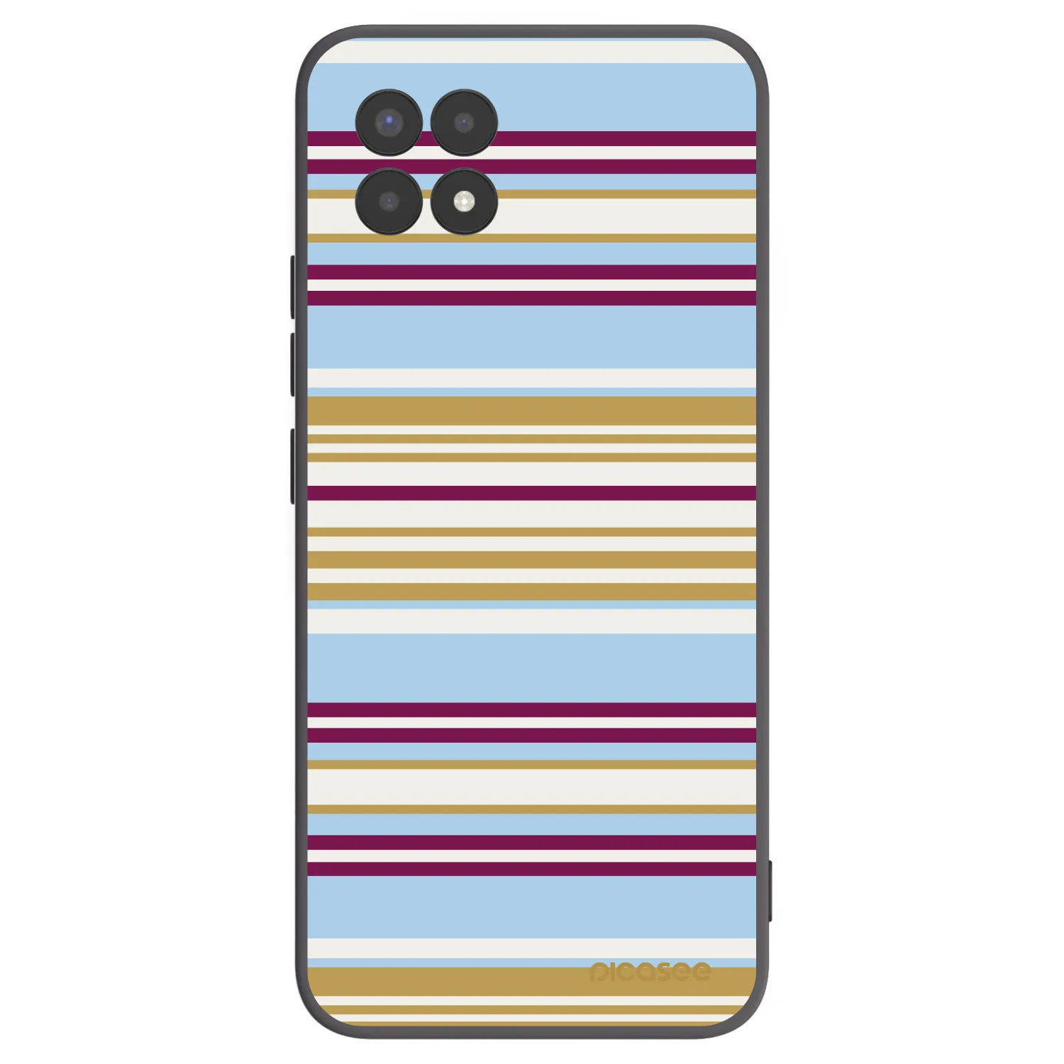 Picasee silikonski črni ovitek za Realme 8i - Souvenir