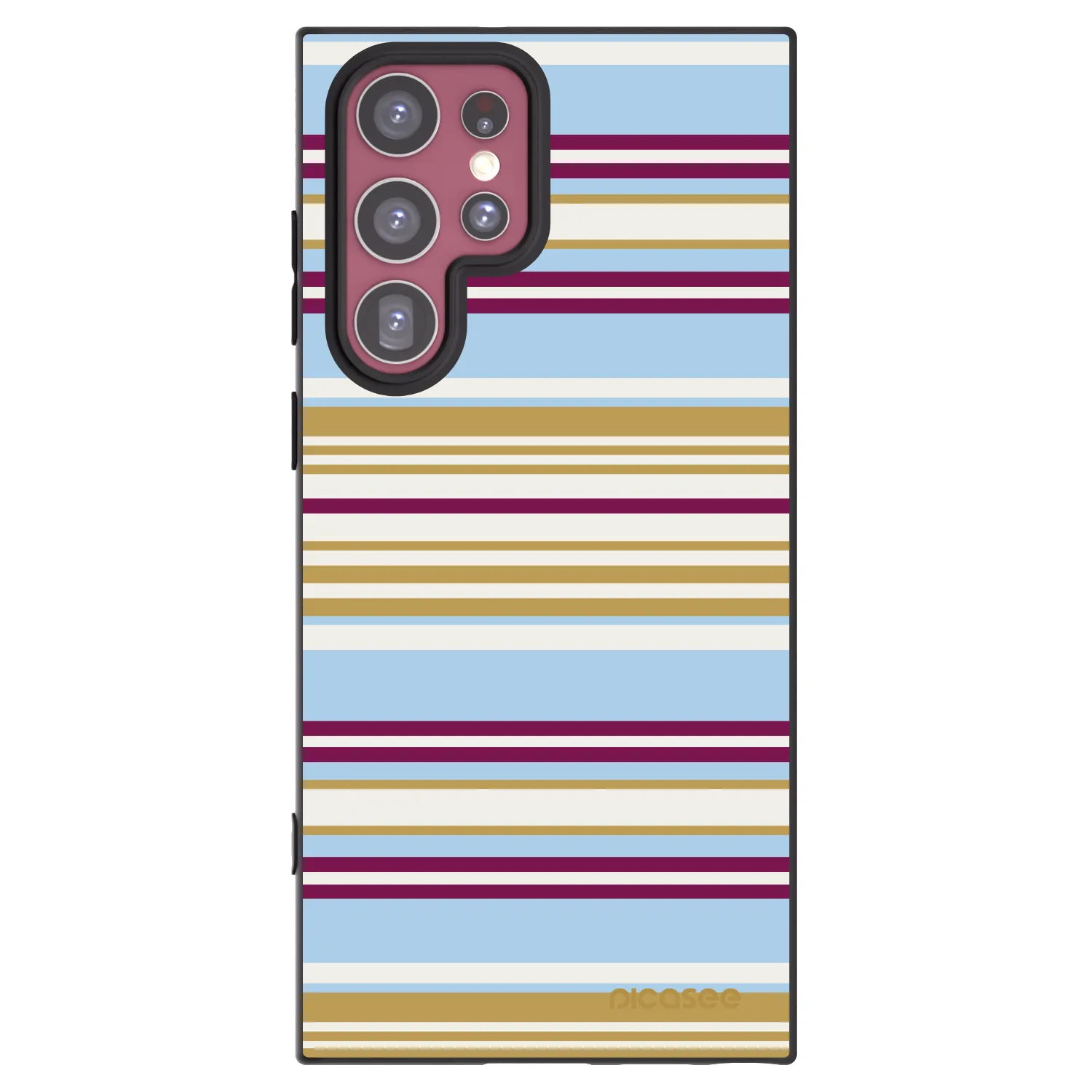 Picasee silikonski črni ovitek za Samsung Galaxy S22 Ultra 5G - Souvenir