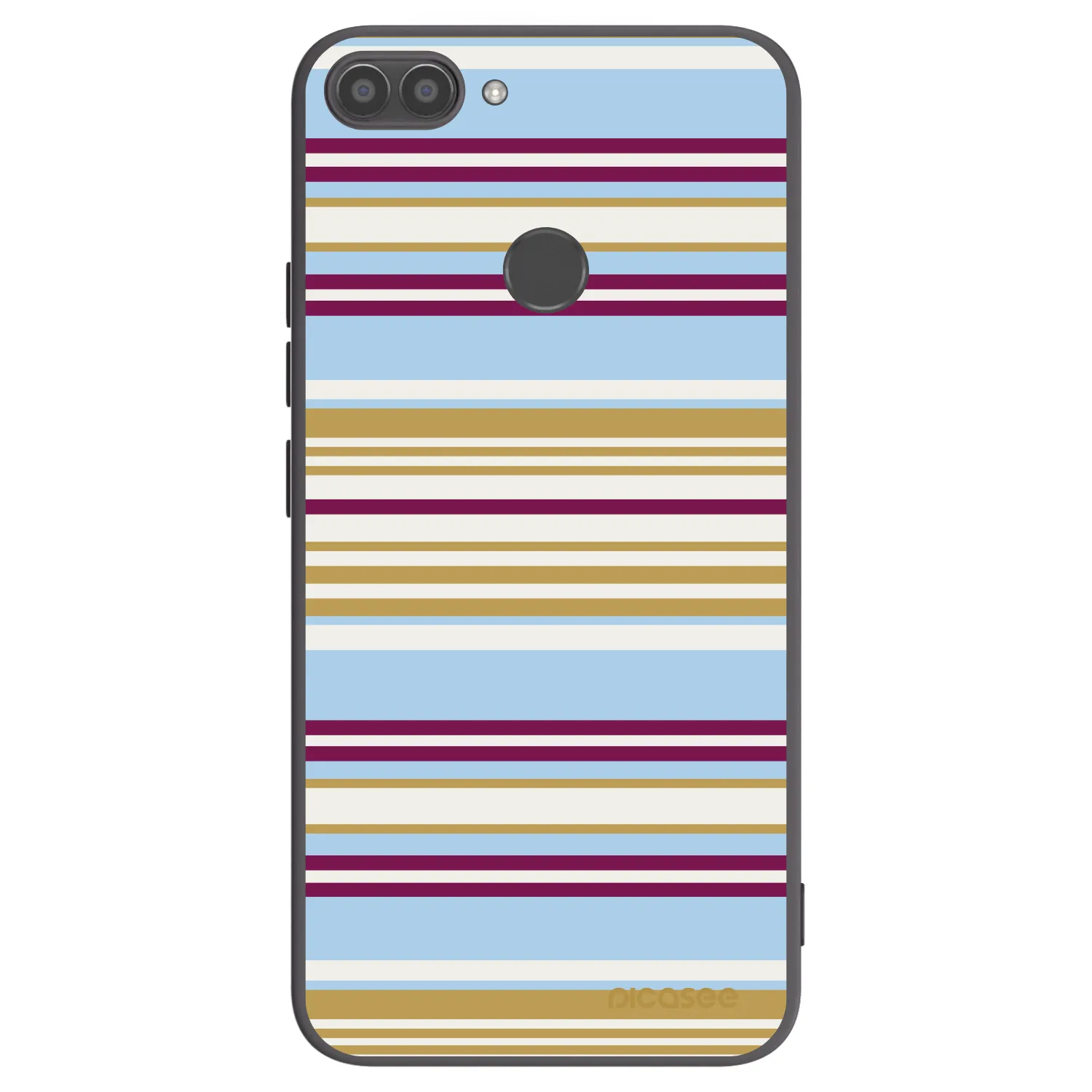 Picasee silikonski črni ovitek za Huawei P Smart - Souvenir