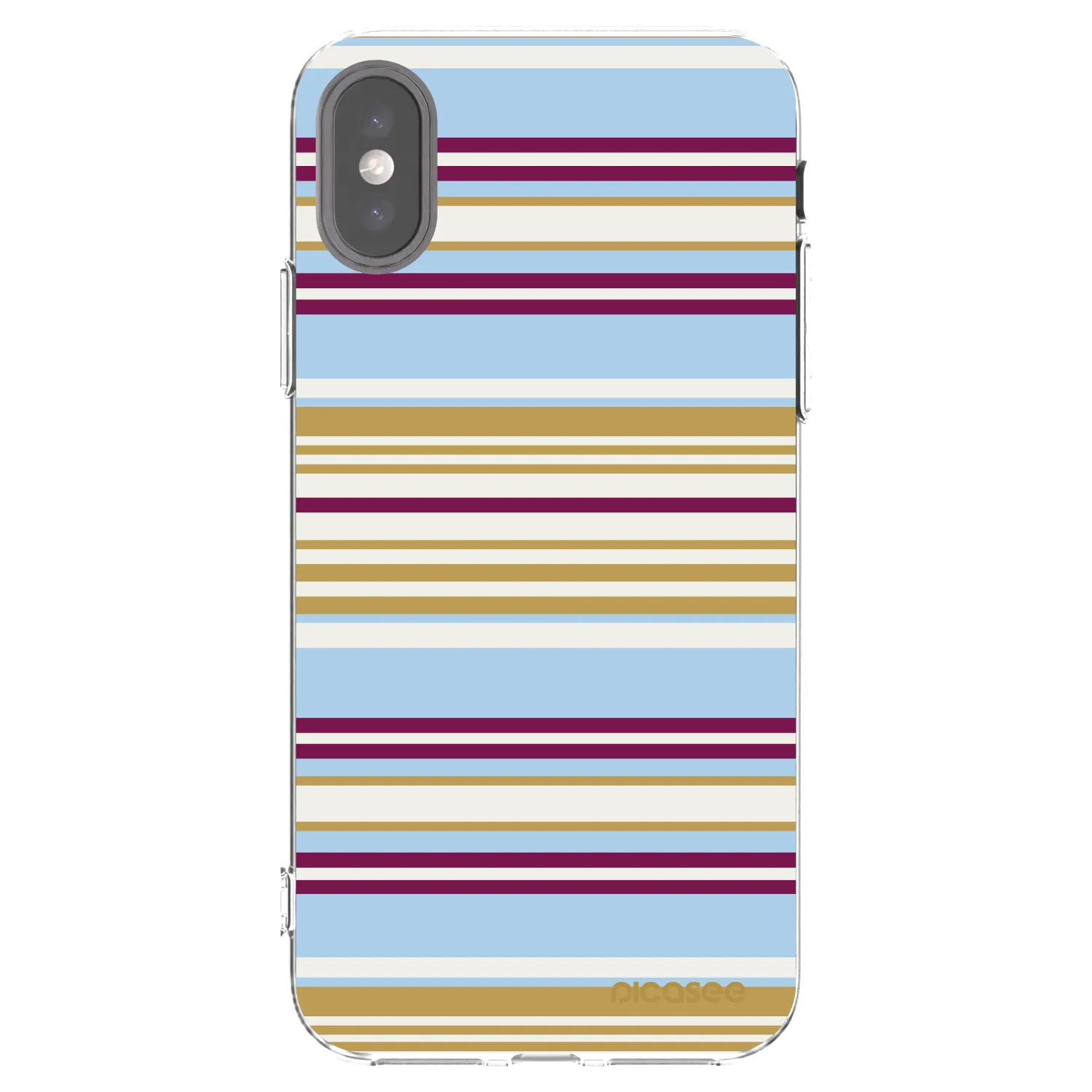 Picasee silikonski prozorni ovitek za Apple iPhone X/XS - Souvenir