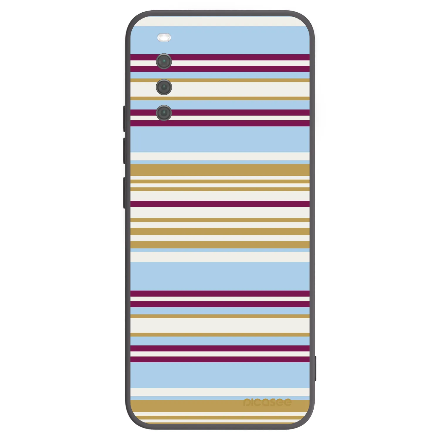 Picasee silikonski črni ovitek za Sony Xperia 10 III - Souvenir