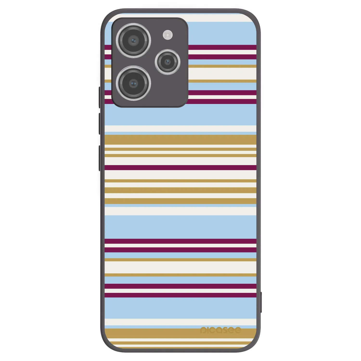 Picasee silikonski črni ovitek za Xiaomi Redmi 12 4G - Souvenir