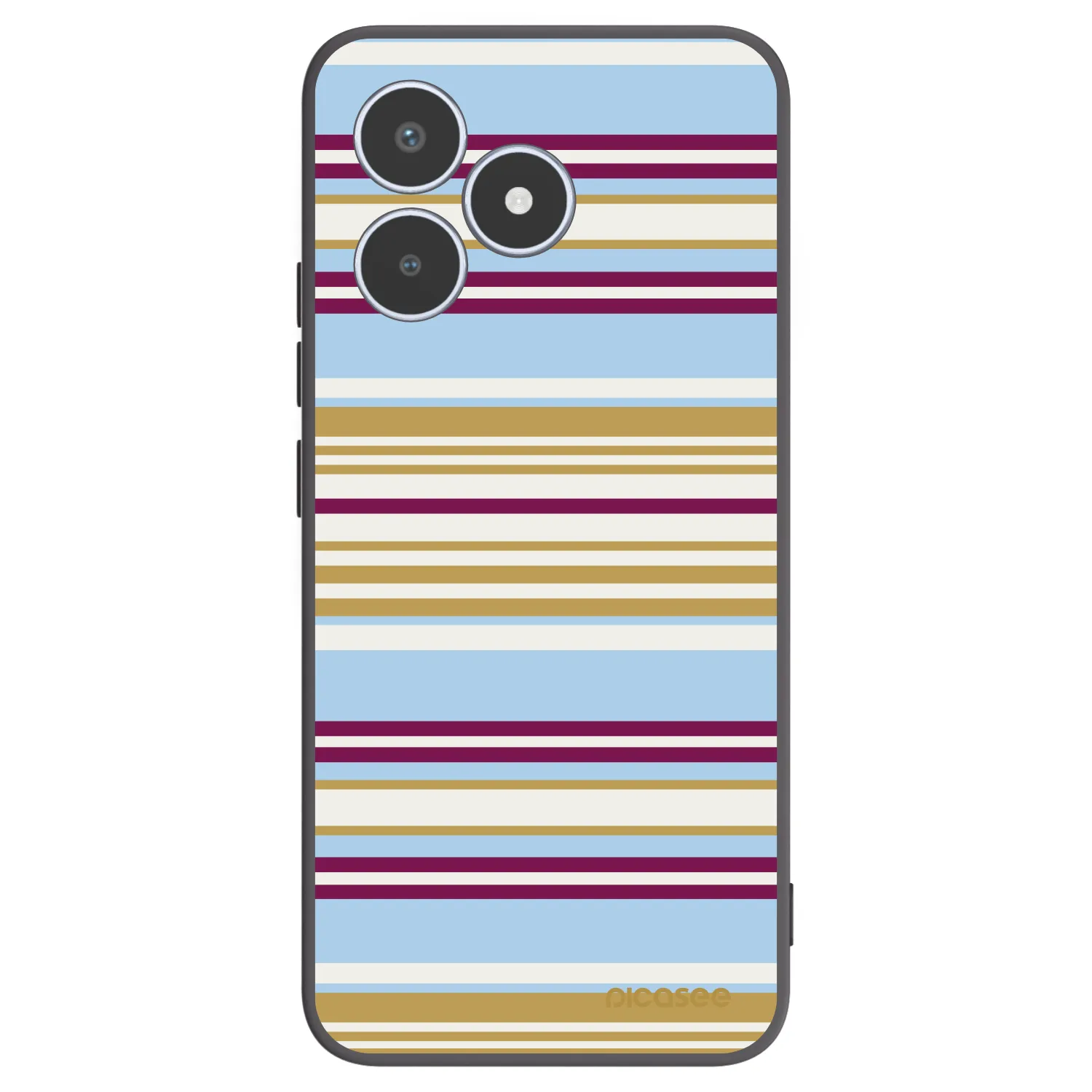 Picasee silikonski črni ovitek za Realme C53 - Souvenir