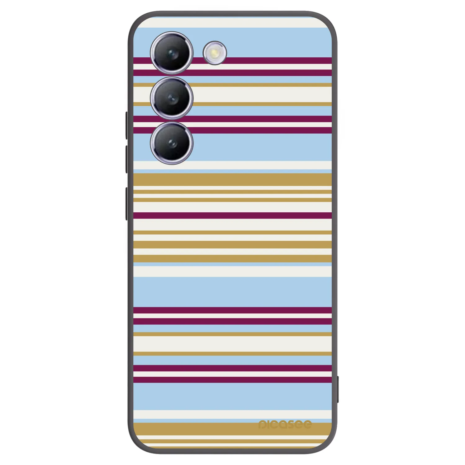 Picasee silikonski črni ovitek za Vivo V40 SE 5G - Souvenir