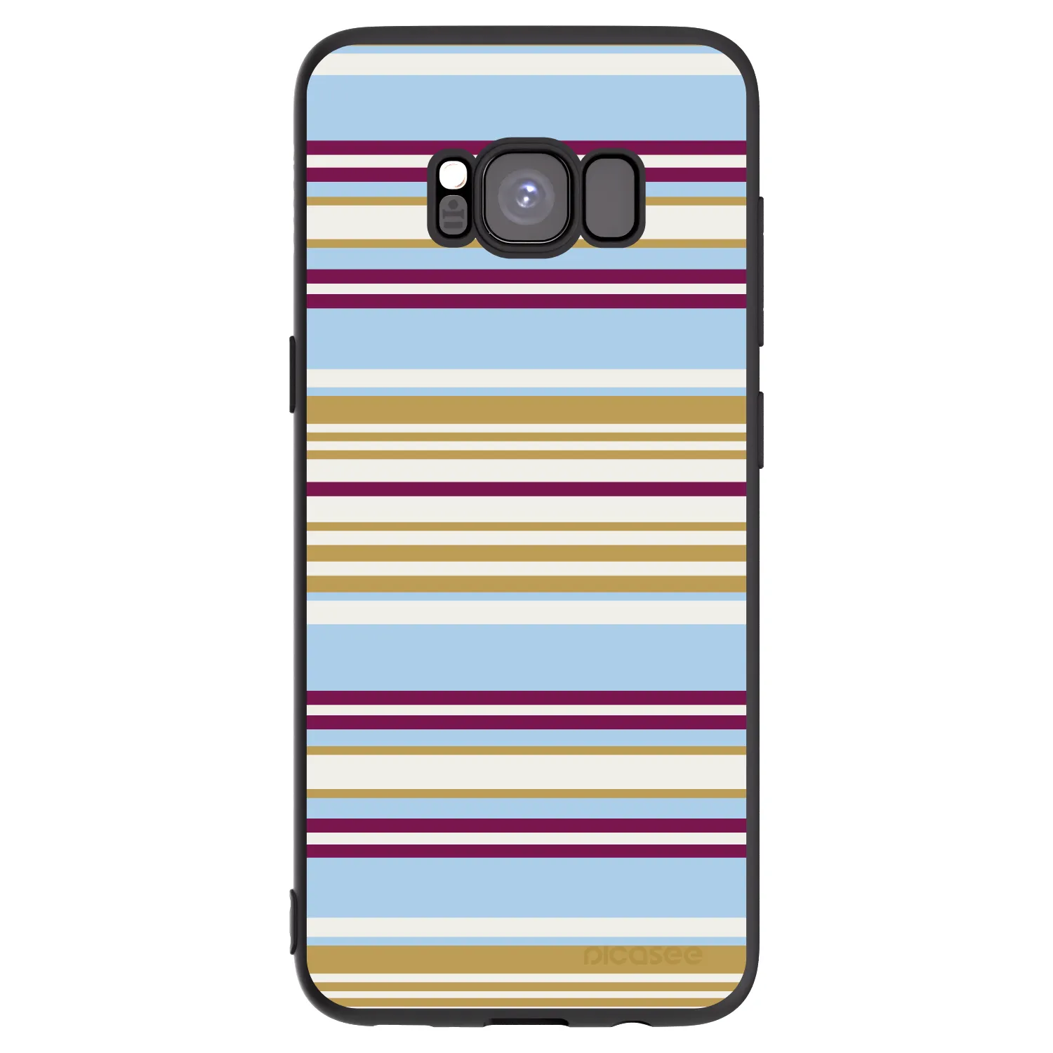 Picasee silikonski črni ovitek za Samsung Galaxy S8 G950F - Souvenir