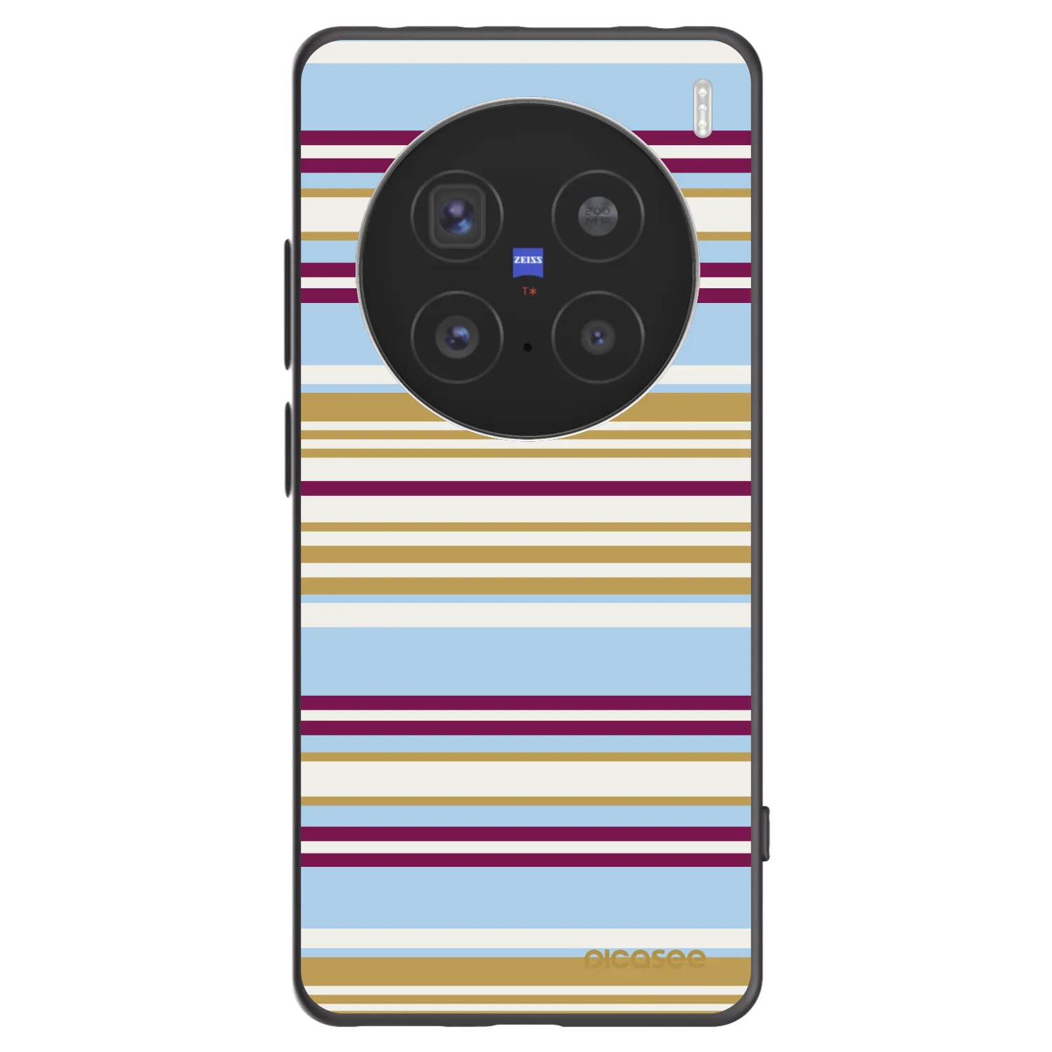 Picasee silikonski črni ovitek za Vivo X200 Pro - Souvenir