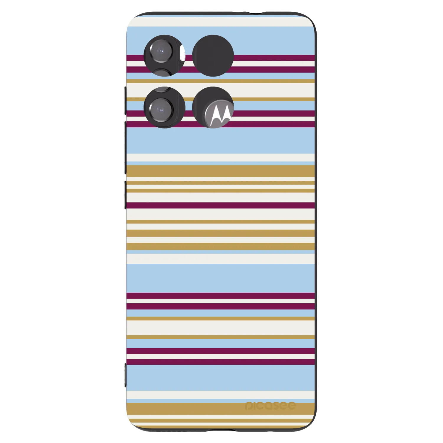 Picasee silikonski črni ovitek za Motorola Edge 60 5G - Souvenir