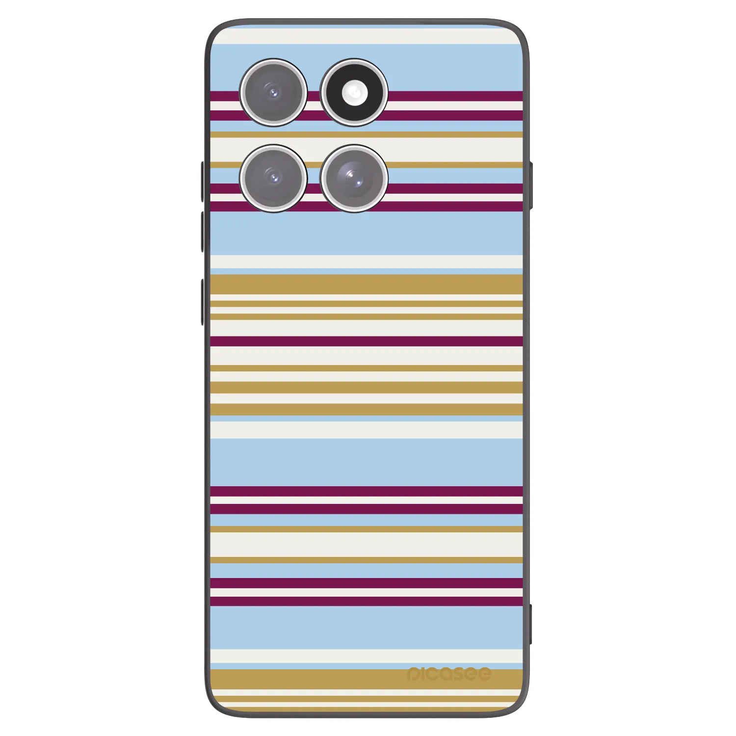 Picasee silikonski črni ovitek za Motorola Edge 60 Fusion - Souvenir