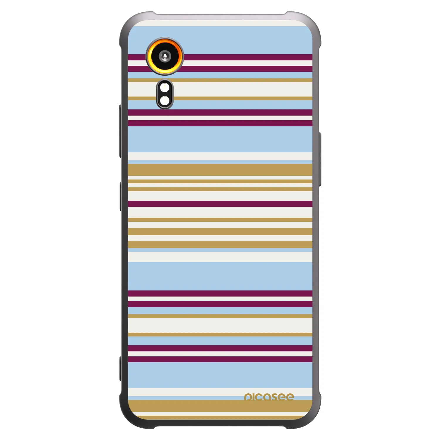 Picasee silikonski črni ovitek za Samsung Galaxy Xcover 7 - Souvenir